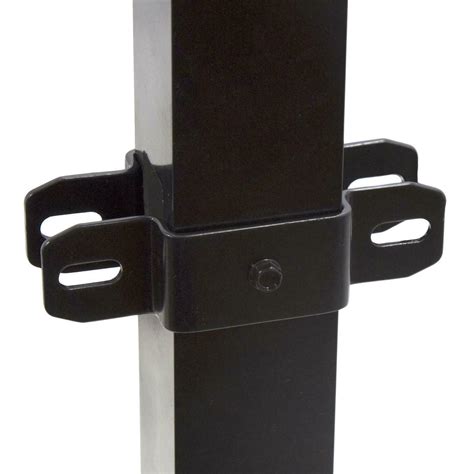 metal fence posts brackets|fence post brackets b&q.